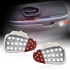 G-PLUS one Pair LED Interior Door Panel Courtesy Lamp Compatible with 1997-2003 Ford F150/1997-1999 Ford F250 F65Z13B724AA F65Z13B725AA