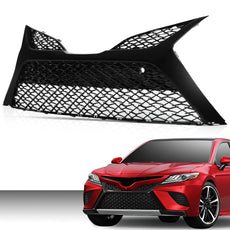 G-PLUS Front Bumper Grille for Toyota Camry SE XSE 2018-2020 Glossy Black Product Specifications