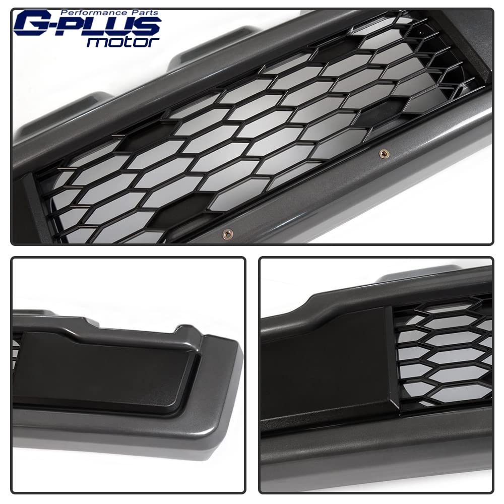 G-PLUS Front Lower Bumper Valance Compatible With Ford 2018-2019 F150 Lower Bumpers Valance Air Deflector Front Bumper Cover Replacement