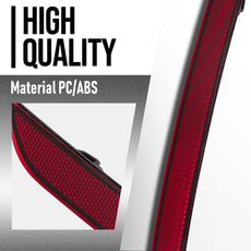 G-PLUS Rear Bumper Reflector Right for Volvo XC60 2018-2024 Red Product Features