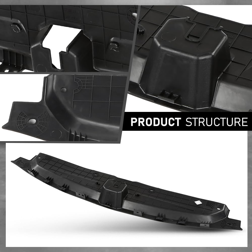 G-PLUS Radiator Grille Upper Cover Compatible with Kia Sportage 2.0L 2.4L 2017-2019 86361D9000, 86361-D9000
