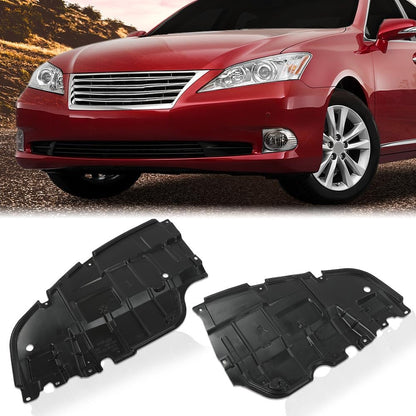 G-PLUS Engine Splash Shield Under Cover Compatible with LX ES350 Base 6 Cyl 3.5L 2007-2012 Left & Right Side 5144133120 5144233120 LX1228105 LX1228106