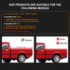 G-PLUS Fender Flares Textured Pocket Rivet Compatible with 99-06 Chevy Silverado GMC Sierra 1500 2500 3500 & HD (07 Classic models Only) Only Fit Fleetside 78.0" / 96.0" bed Wheel Flares