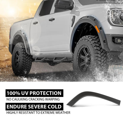 G-PLUS Rear Right Fender Flare Compatible with Jeep Cherokee 2019-2022 Not Fit Trailhawk Models Wheel Opening Molding Arch Trim 68316002AD, 68316006AB Black