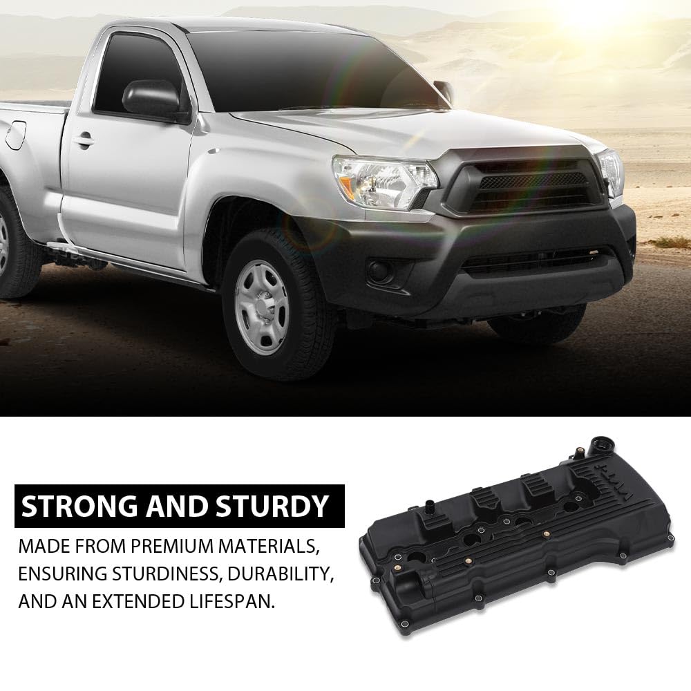 G-PLUS Engine Valve Cover 11201-75055 Compatible with Toyota Tacoma 2005-2015/Fit Toyota 4Runner 2010