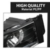 G-PLUS LED Headlights Compatible with Dodge Ram 1500 2002-2005,Fit Dodge Ram 2500 3500 2003-2005 Headlamps Clear Lens Black Housing Clear Reflector Left & Right,faros delanteros Assembly
