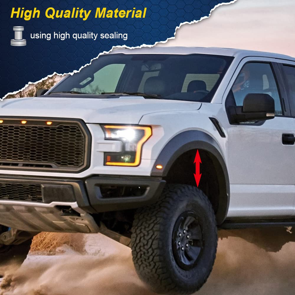 G-PLUS 2" Molded Bolt Leveling Kit Compatible With 2009-2020 F150 2WD 4WD (Bolt-On Kit)