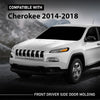G-PLUS Front Driver Side Door Molding Compatible with Jeep Cherokee 2014-2018 Black 6VX67RXFAC