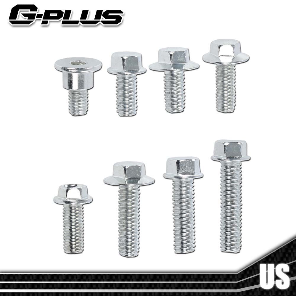 G-PLUS Body Bolt Kit plastic fender Compatible with Yamaha YZF 250 450 YZ250F 450FYZ250F YZ450F