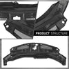 G-PLUS Radiator Support Cover Compatible with LX RX350 (submodel: Base, F Sport) 2016-2020, Fit LX RX450hL Base 2018-2019 532950E090, 53295-0E090, LX1224112 Black PP