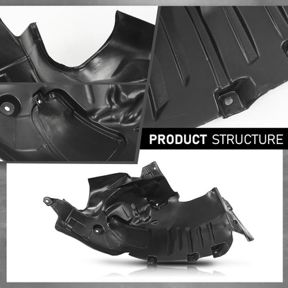 G-PLUS Front Left Side Fender Liner Compatible with Benz E400 2015-2017,Fit Benz E550 2014-2017,Fit Benz E350 2014 MB1248176