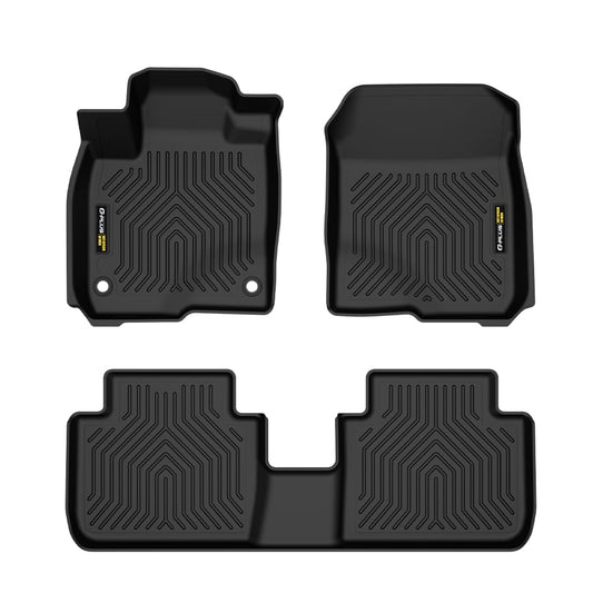 Floor Mats Cargo Liners Carpets Alfombras para Carro Fit Honda HR-V 2023-2024, All Weather Protection TPE Floor Liners Black,alfombras para carro