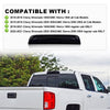 G-PLUS Full 3rd Third Brake Cargo Lights Rear Roof Center High Mount Stop Light Lamp Compatible with Chevy Silverado GMC Sierra 1500 2500HD 3500 HD 2014-2018 White and Red