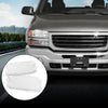 G-PLUS Headlight Bumper Lamps Cover Chrome Clear Compatible with 1999-2007 GMC Sierra 1500.2001-2007 GMC Sierra 1500/2500 HD/3500 15850352 15850351
