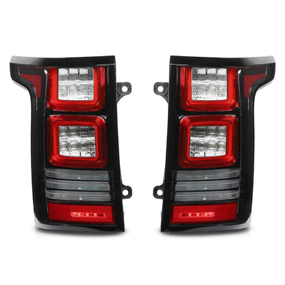 G-PLUS LED Tail Lights Rear Brake Lamp Compatible with Range Rover 2013-2017 Left Driver & Right Passenger Side Tail Lamps LR061659, LR055106 Luces Traseras Rear Brake Lamps Assembly