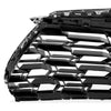G-PLUS Front Bumper Upper Grille Chrome Trim Grill w/Hole Compatible with Toyota Highlander 2020-2022, Fit Models With Front View Camera, Not fit XSE models 31010E330, TO1200457