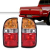 G-PLUS Rear Tail Lights Assembly Compatible with Toyota Tacoma 2001 2002 2003 2004 Left&Right Tail Lamps Red Orange Rear Lights Brake Lamps Assembly Luces Traseras