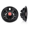 G-PLUS Golf Cart Wheel Covers Hub Caps 8" Black Compatible with EZGO, Club Car & Yamaha