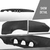 G-PLUS TPE Dash Cap Cover Compatible with Datsun 240Z 1970-1973 Black