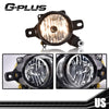 G-PLUS Bumper Fog Lights Pair Compatible With 2013-2015 Chevy Malibu Clear Front Bumper Fog Lights With Switch+Wiring One Pair Front Bumper Driving Fog Lamps GM2592301 GM2593301
