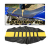 G-PLUS Seat Cover Compatible with Honda CR125R CR250R CR500R CR80R CRF100F CRF125F CRF150F,Motorcycle Seat Soft Protector Replacement (Yellow)