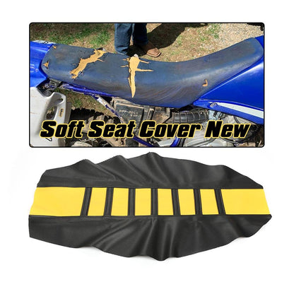 G-PLUS Seat Cover Compatible with Honda CR125R CR250R CR500R CR80R CRF100F CRF125F CRF150F,Motorcycle Seat Soft Protector Replacement (Yellow)