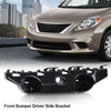 G-PLUS Front Left Side Bumper Brackets Compatible with Nissan Versa Note 2014-2019 622253VY0A, NI1032109