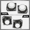 G-PLUS Fog Light Fog Lamp Bezel Trim Front LH RH Compatible with Land Rover Range Rover 2010-2013