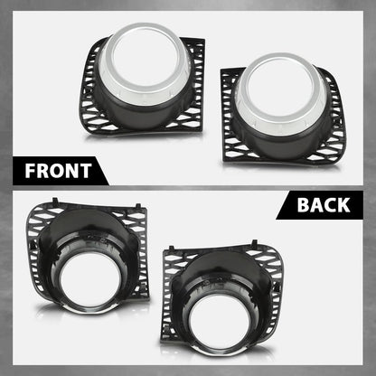 G-PLUS Fog Light Fog Lamp Bezel Trim Front LH RH Compatible with Land Rover Range Rover 2010-2013