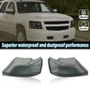 G-PLUS Headlight Lamps Protector Clear Lens Cover Smoke Compatible with 2007-2014 Chevy Tahoe Suburban 1500/2007-2013 Chevy Avalanche Suburban 2500