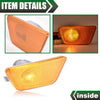 G-PLUS Front Bumper Mounted Side Marker Light Assembly Compatible With 2014-2015 Cruze Diesel/2016 Cruze Limited/2011-2015 Cruze (Passenger Side Right)