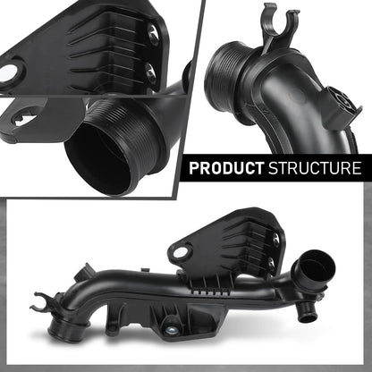 G-PLUS Turbo Air Pipe Intercooler Pressure Hose, Compatible with Audi A4 A5 allroad 2009-2017, 8K0145673AJ, 8K0145673M