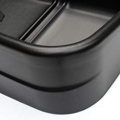 G-PLUS Under Seat Storage Box Replacement For Chevy Silverado GMC Sierra 1500 2500HD 3500HD Crew Cab 2014 2015 2016 2017 2018 Seat Storage Organizer Black