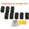 G-PLUS Kayak Storage Rack,2 Pairs Steel Ladder Wall Hanger for Kayaks and Paddle Board Canoes Boat Black Kayaks Storage Hook for Indoor Outdoor