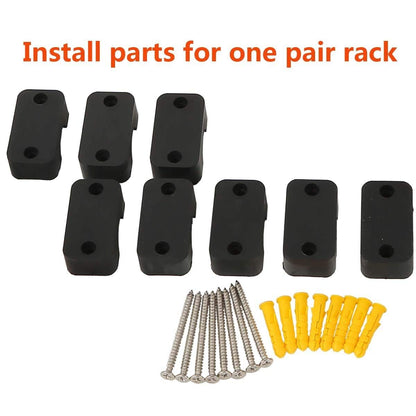 G-PLUS Kayak Storage Rack,2 Pairs Steel Ladder Wall Hanger for Kayaks and Paddle Board Canoes Boat Black Kayaks Storage Hook for Indoor Outdoor
