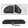 G-PLUS LED Third Brake Light Compatible with Dodge Ram 1500 2002-2008, Fit Dodge Ram 2500 3500 2003-2009 3rd Brake Cargo Light, Clear Lens Chrome Housing, 5072594AB