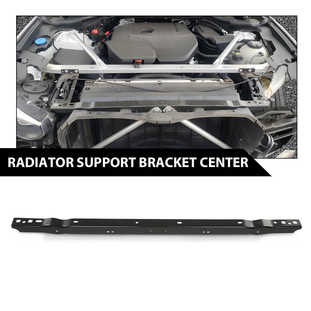 G-PLUS Center Radiator Support Bracket Compatible with BMW X3 2018-2021/Fit BMW X4 2019-2021 51647400111 BM1225159