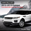 G-PLUS Front Left Wheel Arch Fender Trim Molding with Sensor Hole Compatible with Range Rover Evoque 2012-2019,Fit for Models With Active Park Assist System