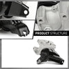 G-PLUS Engine Mount Set Compatible with Honda CR-V 2015-2017 2.4L Engine Automatic Transmission A65081, A65053 Motor Mount Kit 5pcs