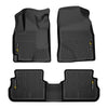 G-PLUS TPE Floor Mats,Compatible with Toyota Corolla/Linerrix 2009-2013 Floor Liners All Weather Full Cover Protection 1st & 2nd Row Cargo Liners Black
