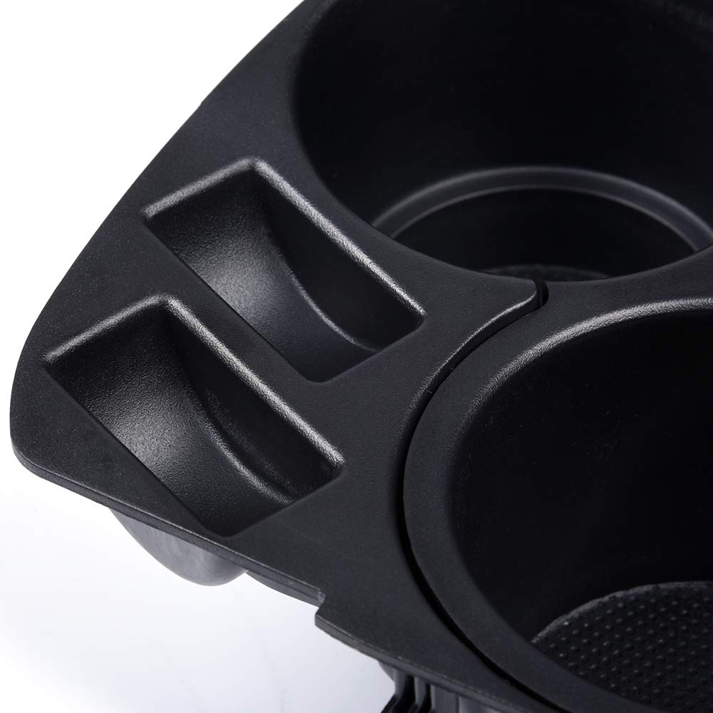 G-PLUS Center Console Cup Holder & Liner Black Compatible with Nissan Altima 2007-2012
