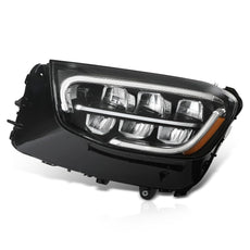 G-PLUS LED Headlight for Benz GLC Class 2020-2022 Black Left Side
