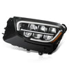 G-PLUS LED Headlight Front Lamp Left Compatible with Benz GLC Class X253/C253 2020 2021 2022 LED Model, Fit Headlight Without Adaptive Only 2539069103, MB2502262, A2539066703, A2539067301 Black