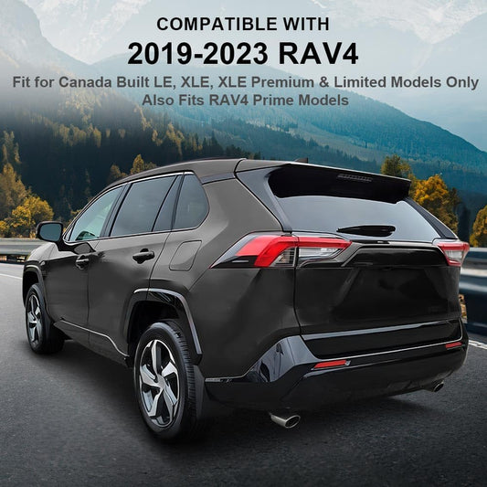 G-PLUS Rear Bumper Cover Extension Assembly Left Driver Side Compatible with Toyota RAV4 2019-2023 TO1116110 5216242944 521620R906