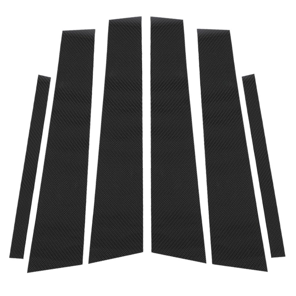 G-PLUS 6pcs Set Door Trim Piano Decal Compatible with BMW 3 Series E90 2005 2006 2007 2008 2009 2010 2011 2012