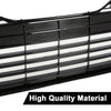 G-PLUS Front Bumper Lower Grille Grill w/o Radar Holes Compatible with Toyota Camry LE XLE 2018 2019 2020/Not Fit SE XSE models 5310206100 TO1036183