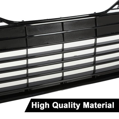G-PLUS Front Bumper Lower Grille Grill w/o Radar Holes Compatible with Toyota Camry LE XLE 2018 2019 2020/Not Fit SE XSE models 5310206100 TO1036183