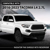 G-PLUS Radiator Cooling Fan Shroud Compatible with Toyota Tacoma L4 2.7L 2016-2023 Black