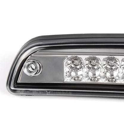 G-PLUS LED Third 3rd Brake Light High Mount Stop Light Fit For Toyota Tacoma 1995-2015, Rear Cab Center Mount Tail Light Clear Lens Chrome Housing 81570-04030