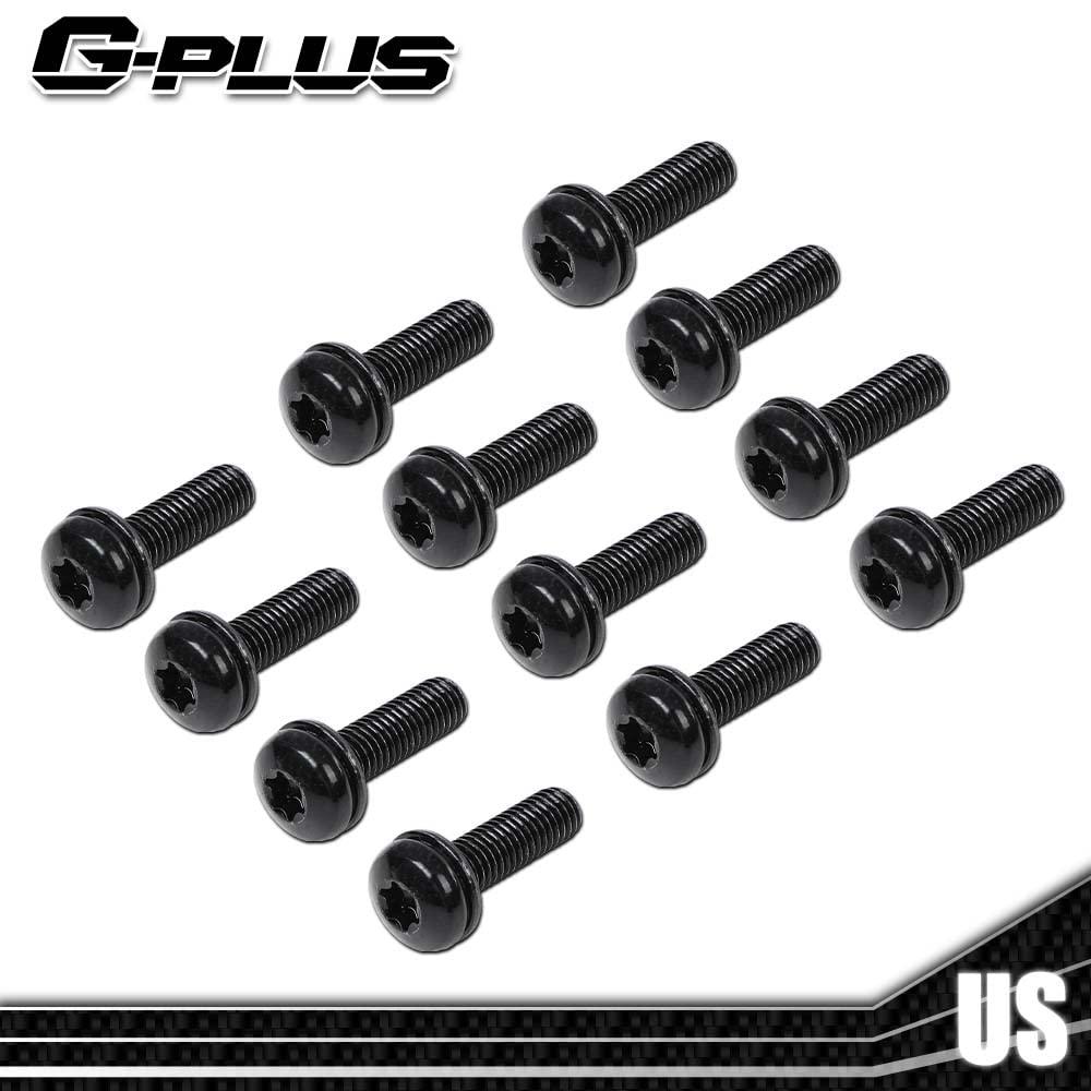 G-PLUS WindShield Frame & Hinge Screws Compatible with JK Model Jeep Wranglers Including 2007-2017 06508953AA